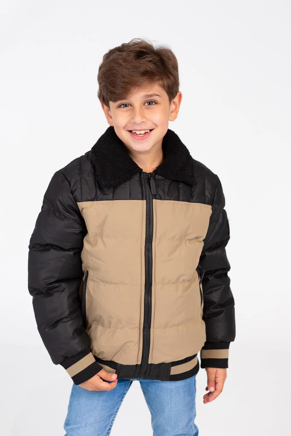 Boy's Padded Waterproof Puffer Jacket