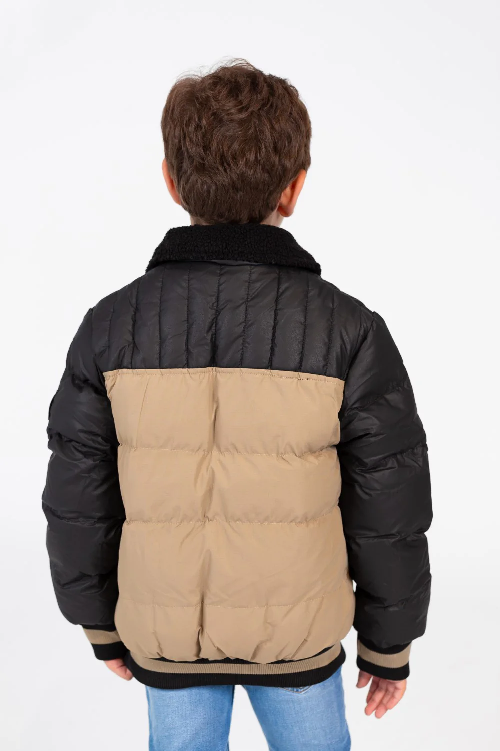Boy's Padded Waterproof Puffer Jacket - Image 2