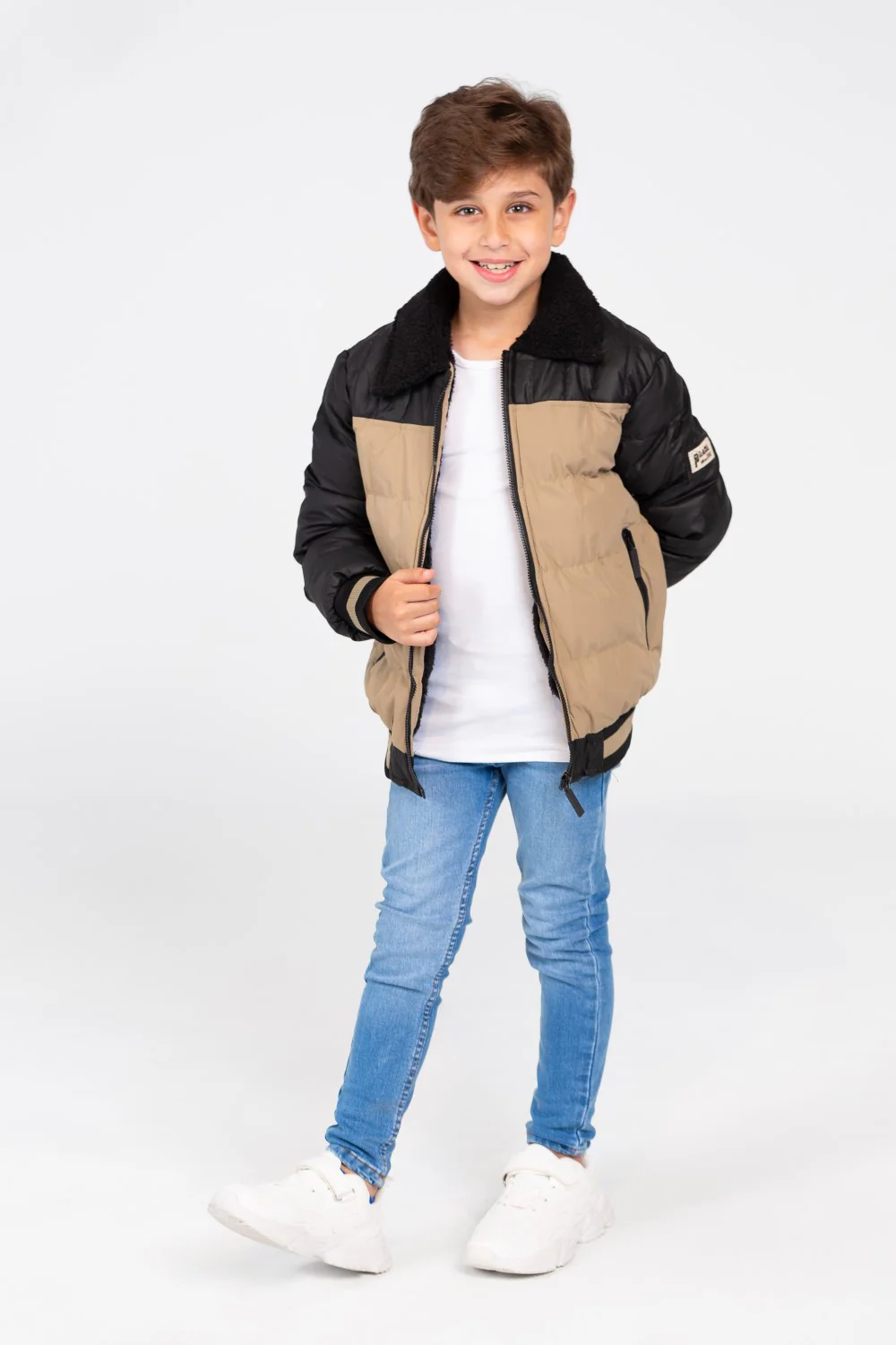Boy's Padded Waterproof Puffer Jacket - Image 4