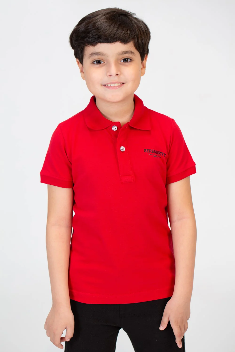 Boys Polo T-shirt With Short Sleeves And A Distinctive Back Print - Image 6
