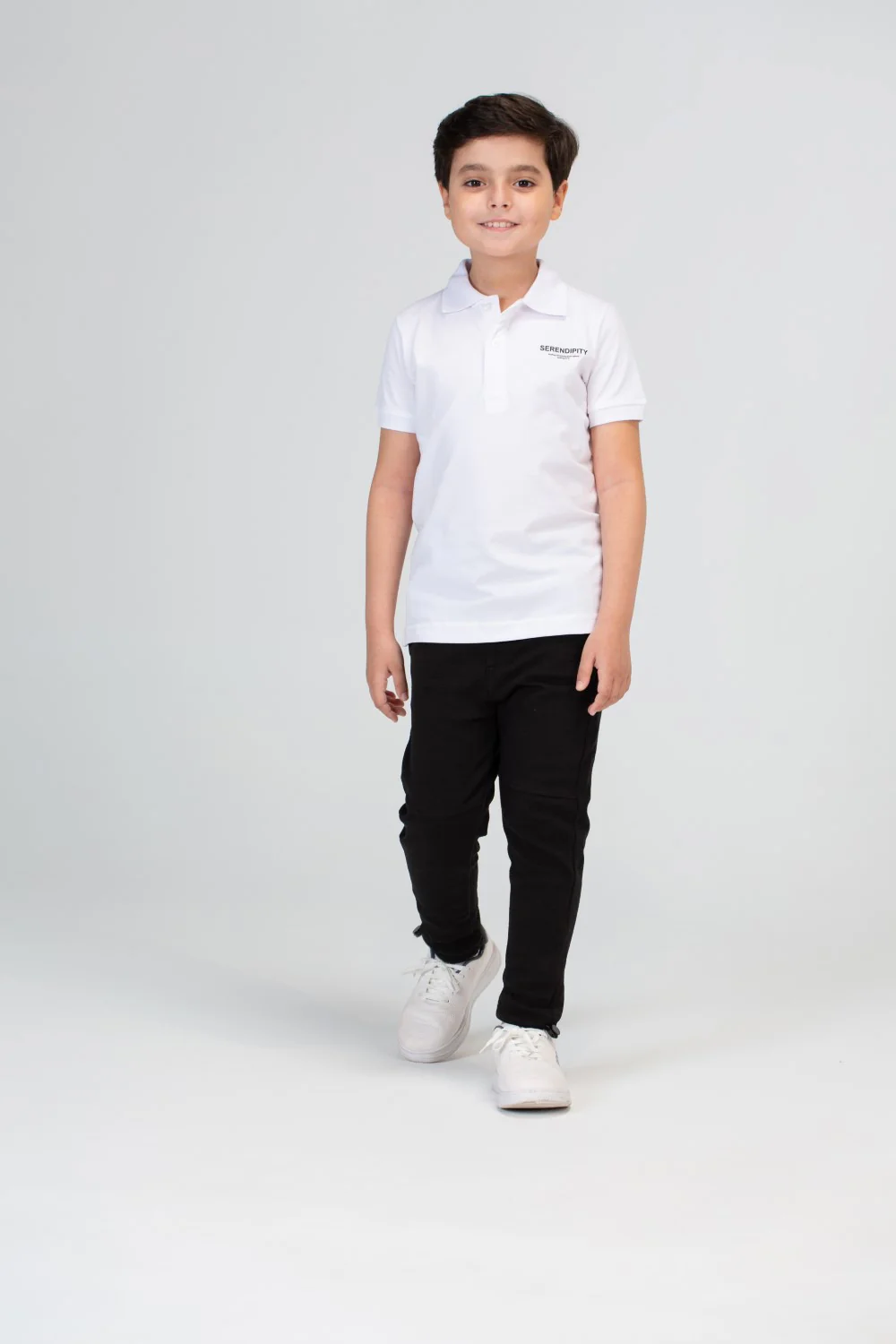 Boys Polo T-shirt With Short Sleeves And A Distinctive Back Print - Image 7
