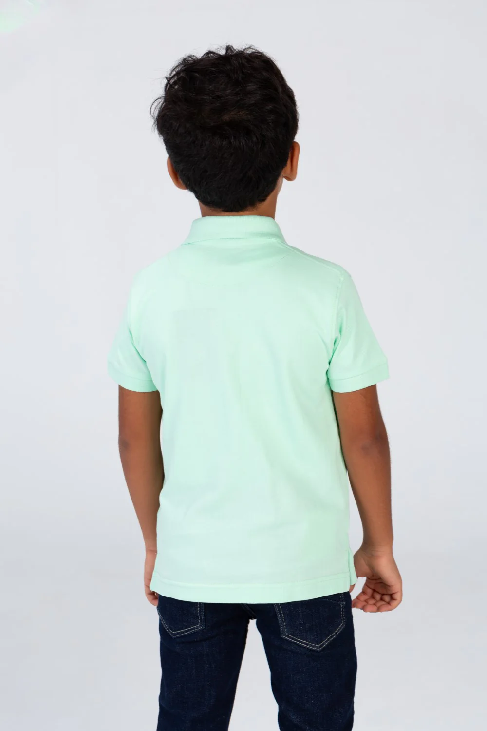 Boys Polo T-shirt With Tomato Print On The Front Pika Material - Image 5
