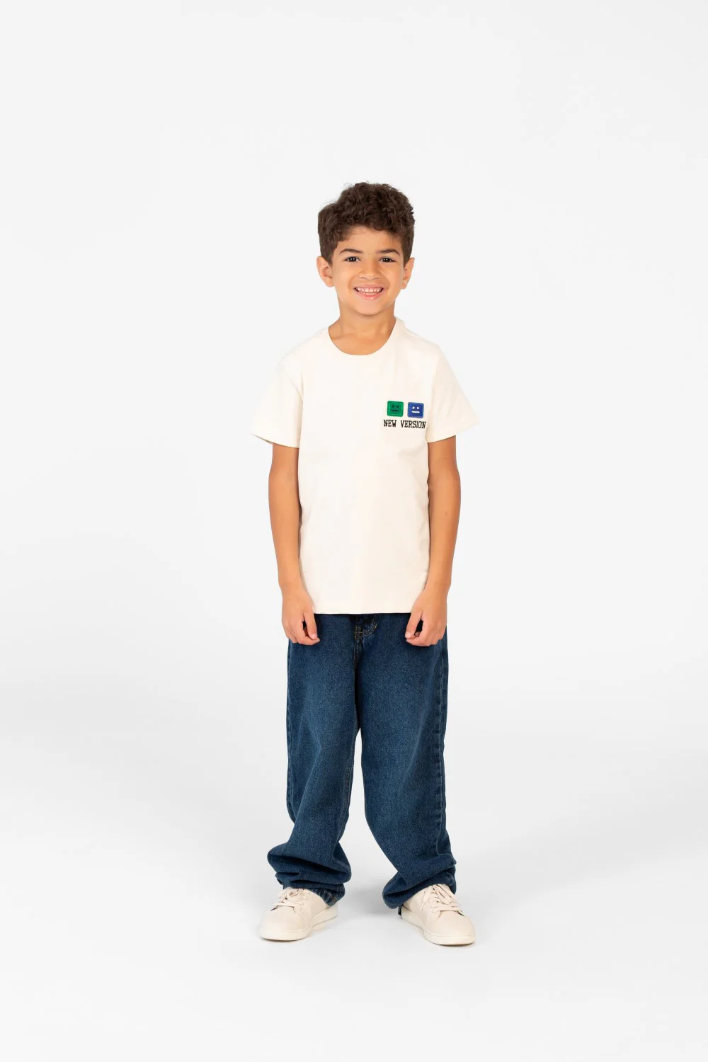 Boy's Printed Crew Neck Half Sleeve T-shirt - Image 12