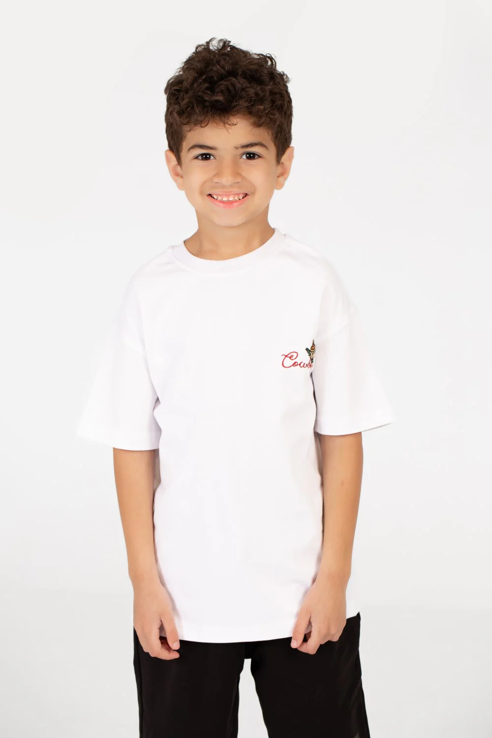 Boy's Printed Crew Neck T-Shirt - Image 5