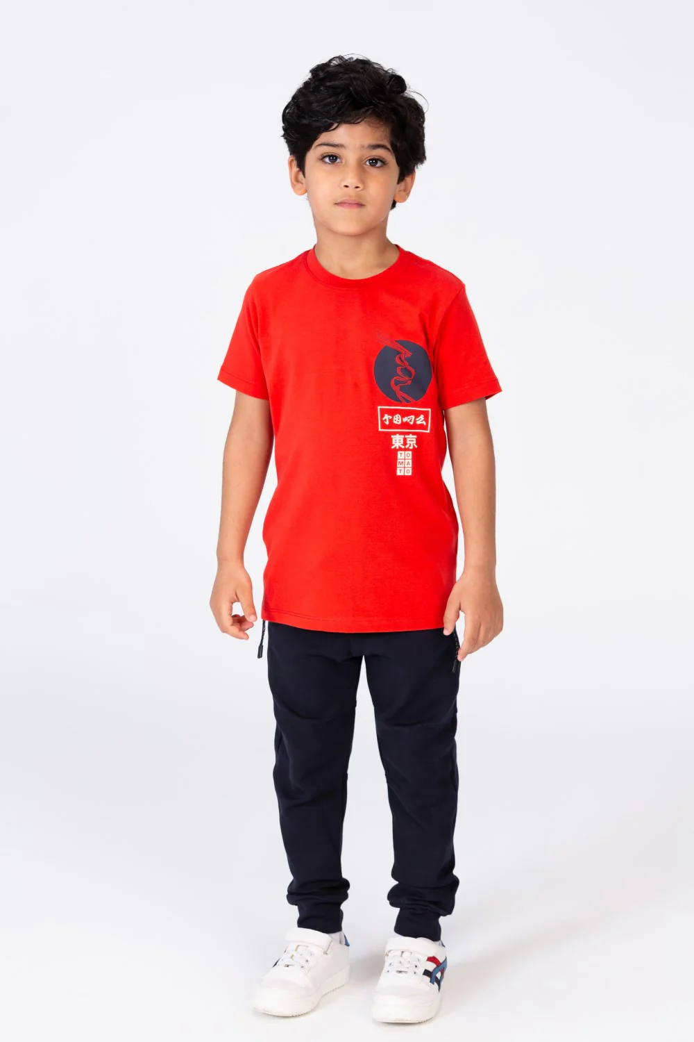Boys Printed Half Sleeve T-shirt - Image 3