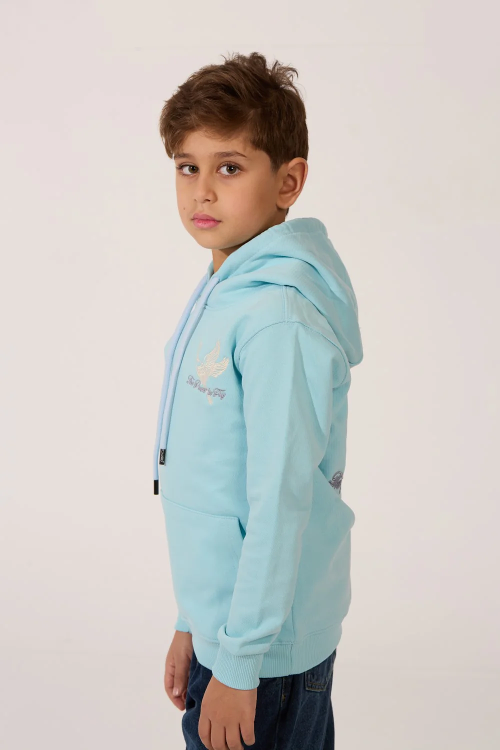 Boy's Printed Hooded Sweatshirt With Long Sleeves And Front Pocket - Image 7