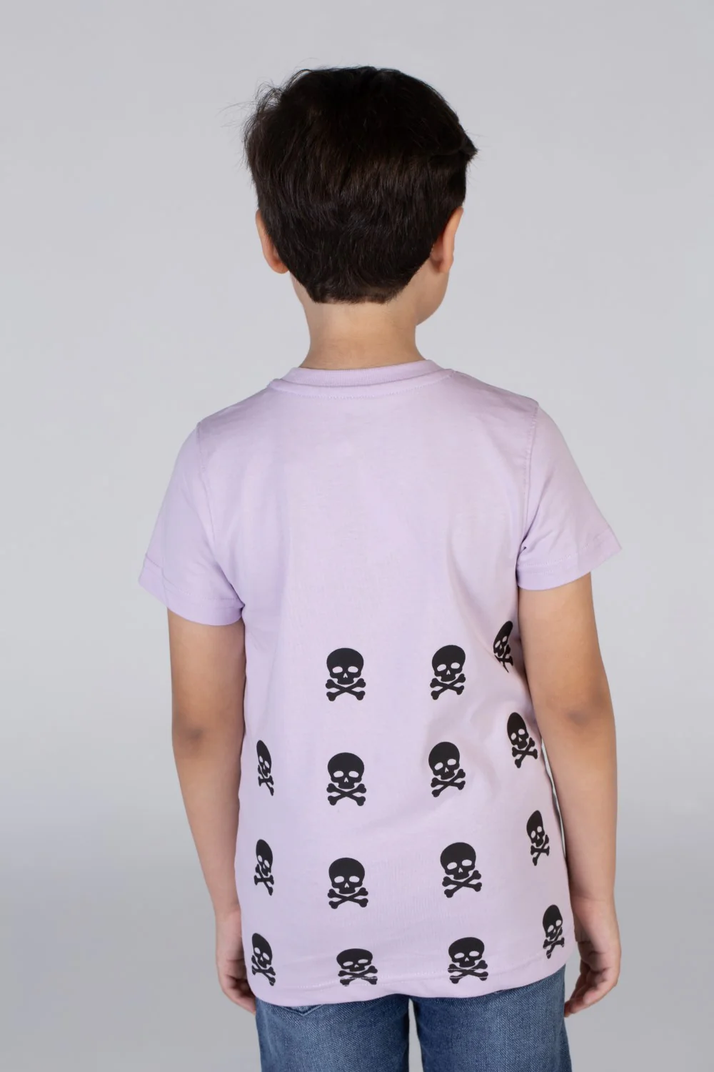 Boys Printed Round Neck Regular Fit T-shirt With Short Sleeves - Image 6
