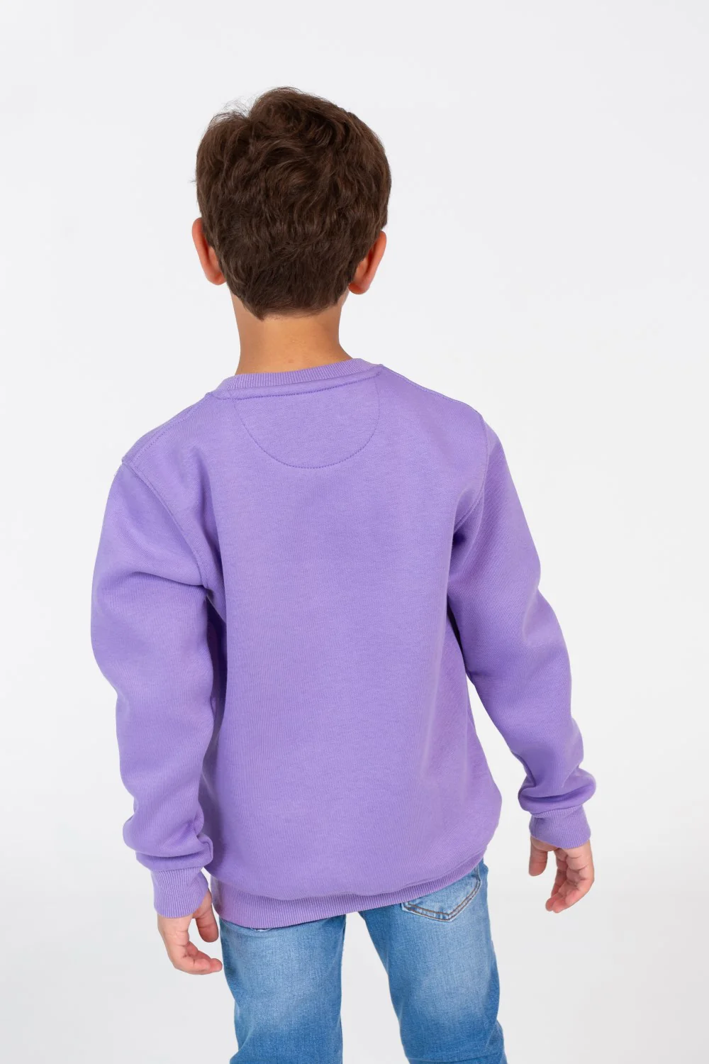 Boy's Printed Sweatshirt With Round Neck - Image 10
