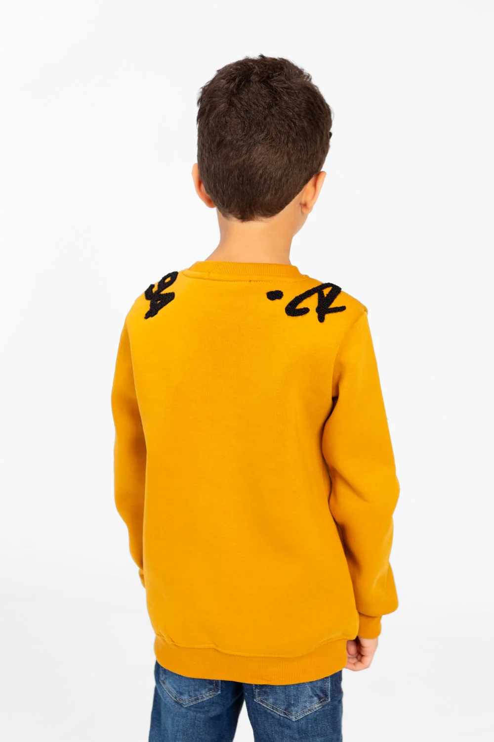 Boy's Printed Sweatshirt With Round Neck And Slim Fit - Image 6
