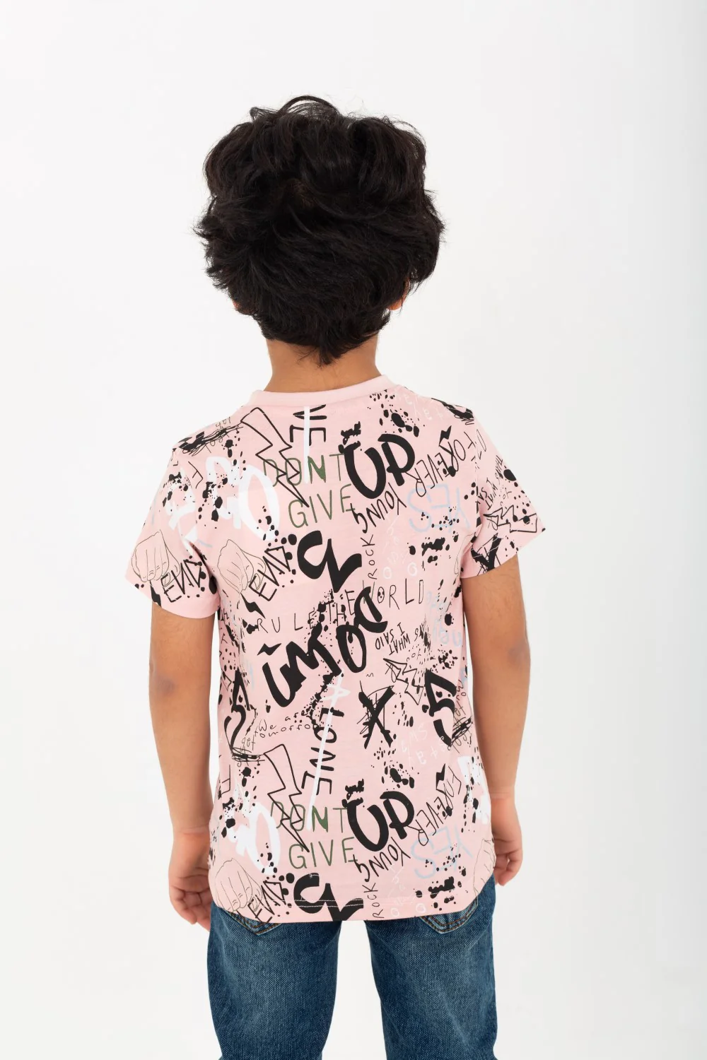 Boy's Printed T-Shirt Made Of Cotton - Image 2