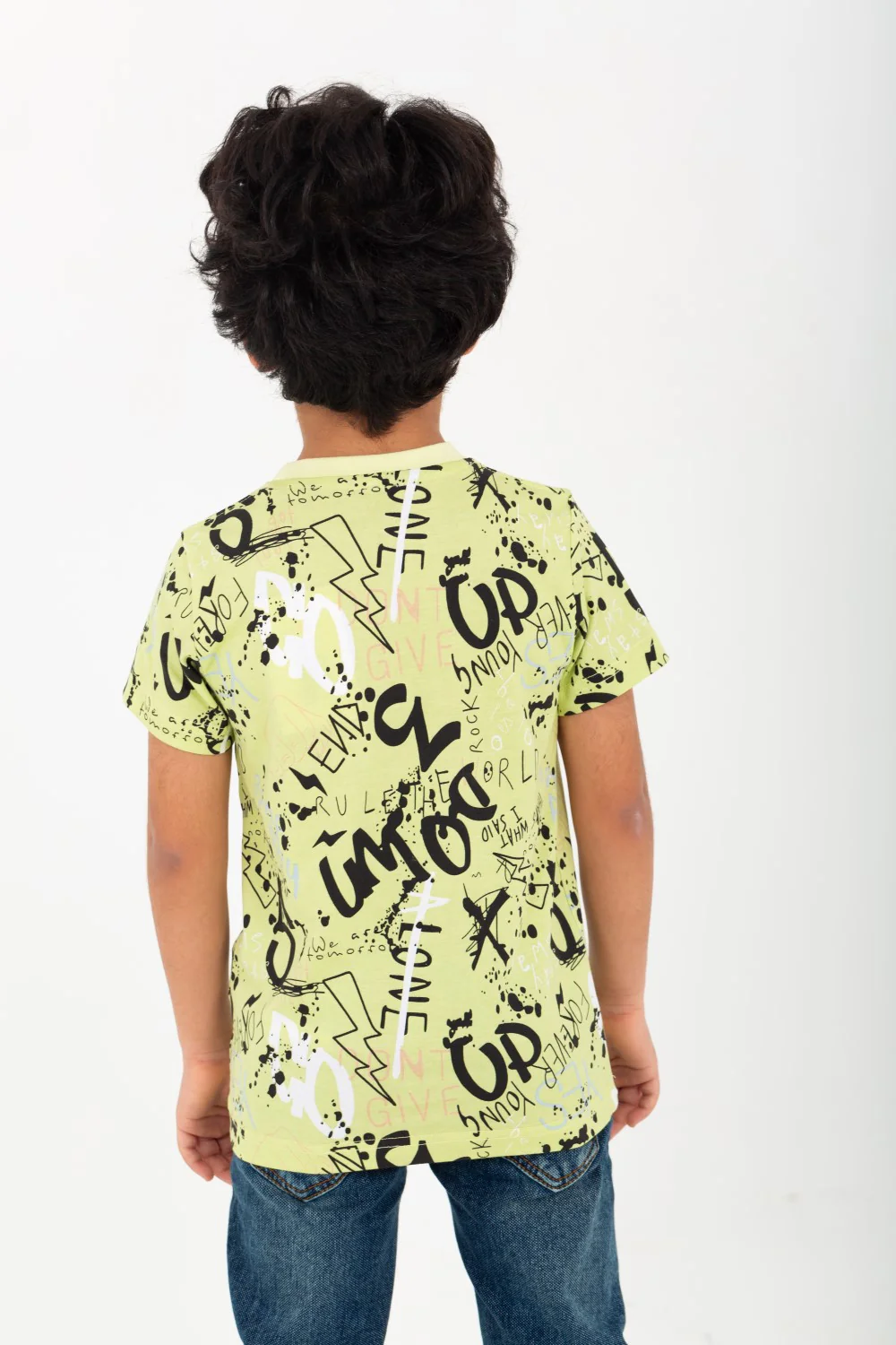 Boy's Printed T-Shirt Made Of Cotton - Image 5