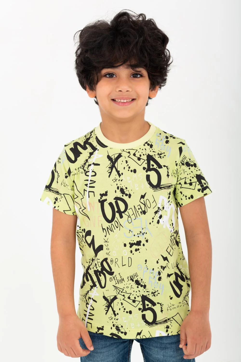 Boy's Printed T-Shirt Made Of Cotton - Image 6