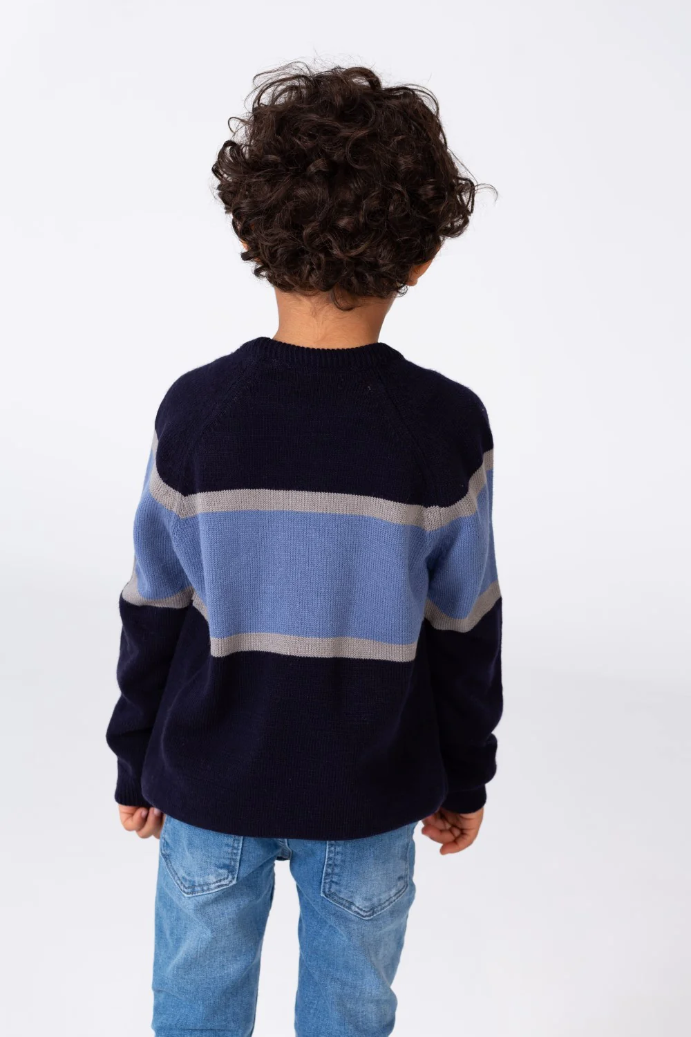 Boy's Regular Fit Crew Neck Pullover - Image 5