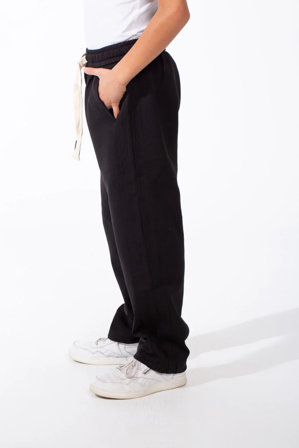 Boy's Relaxed Wide-Leg Design Elastic Waist Side Pockets Maximum Comfort Casual Look Perfect For Everyday Sweatpants - Image 16