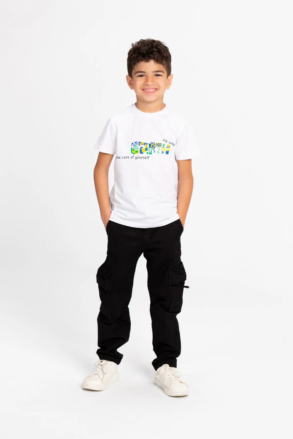 Boys Round Neck Half Sleeves Printed T-shirt With Single Lycra Material - Image 18