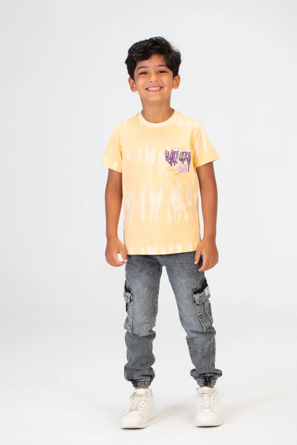 Boys Round Neck T-shirt Printed With Cheerful Colors And Practical Material - Image 7