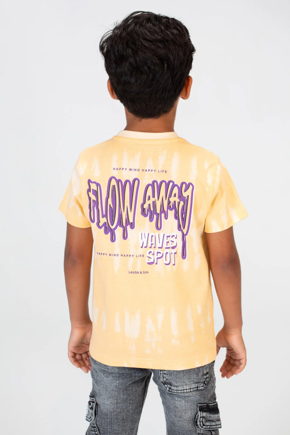 Boys Round Neck T-shirt Printed With Cheerful Colors And Practical Material - Image 8