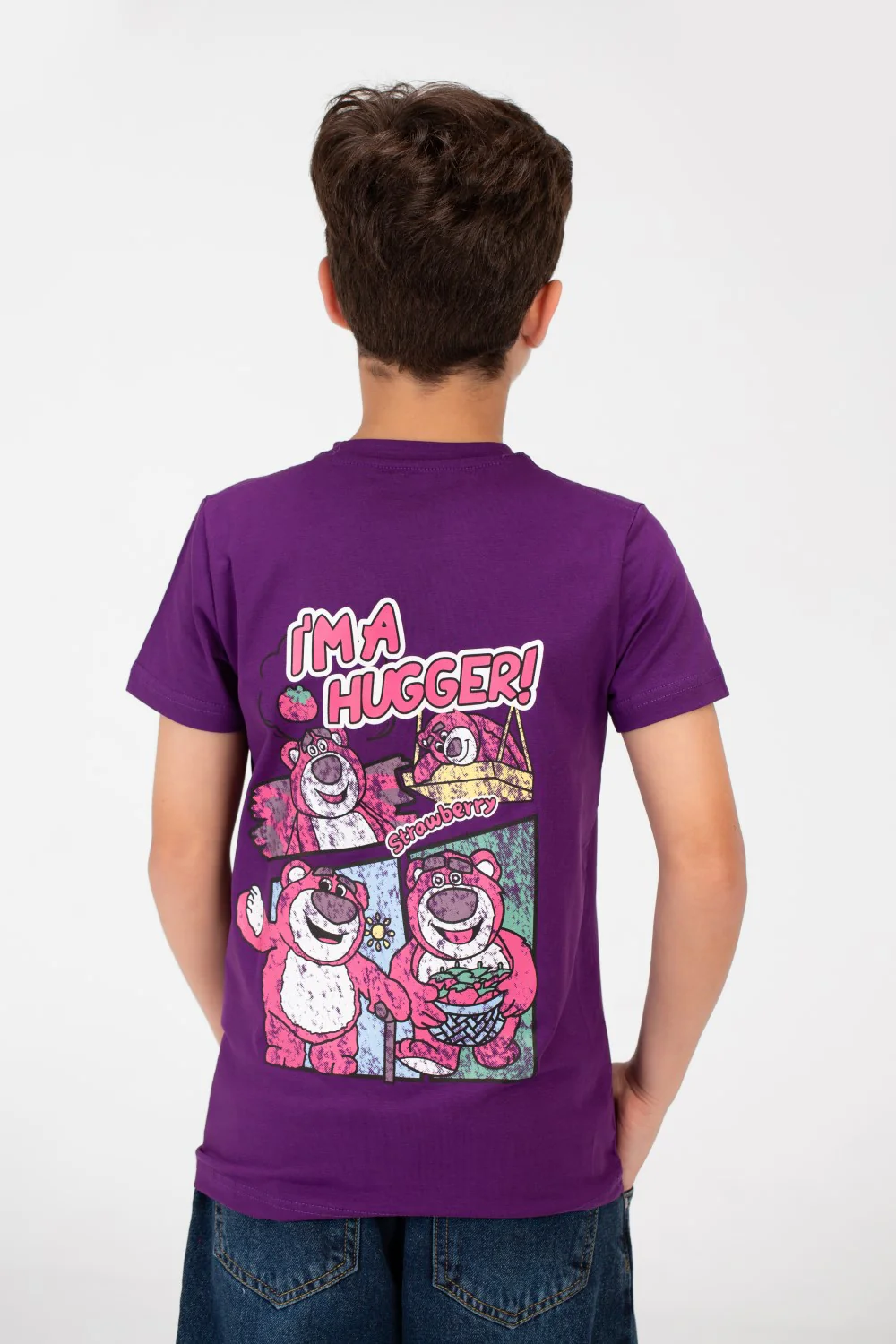 Boys Round T-shirt printed with High Quality Single Lycra Material - Image 10