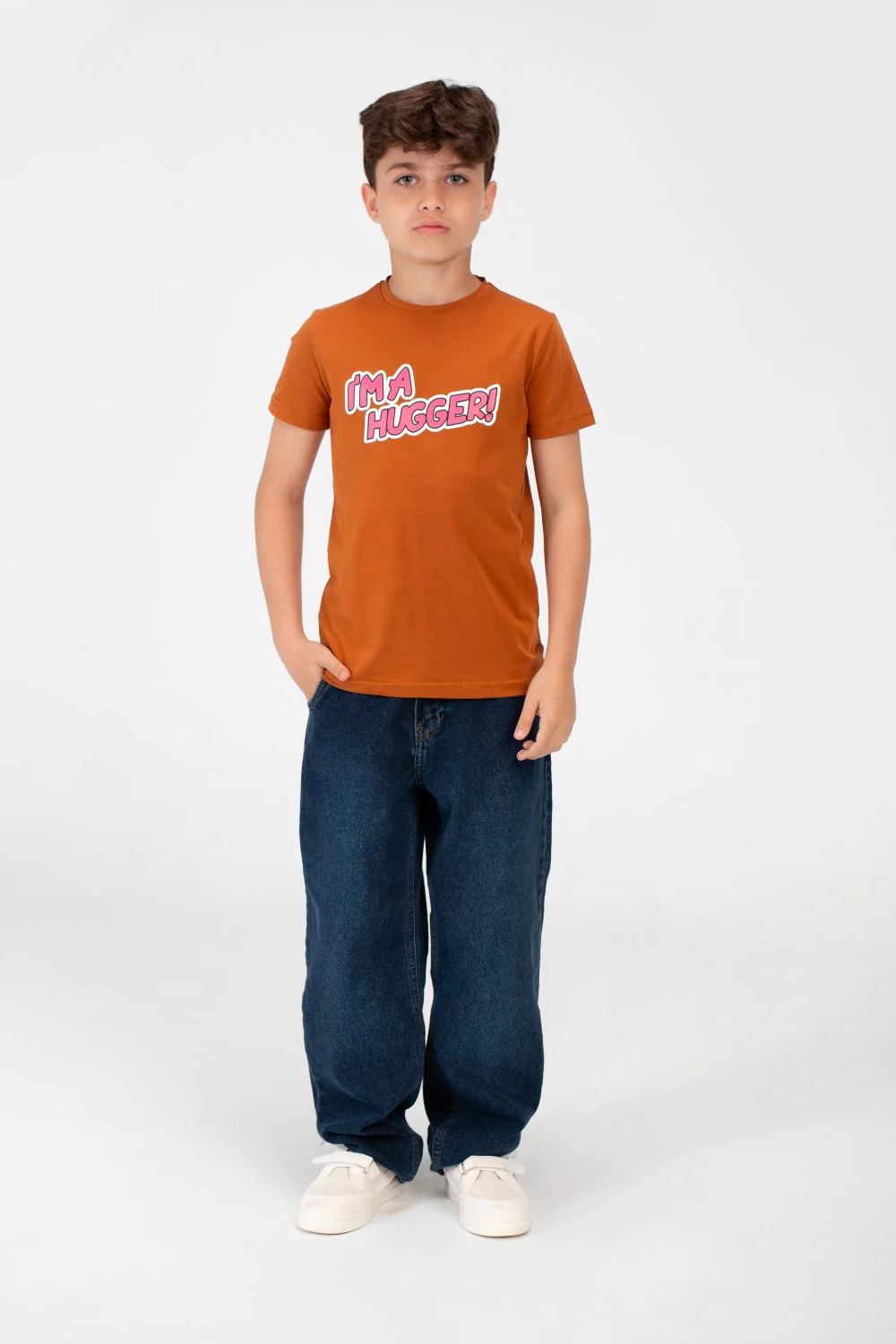 Boys Round T-shirt printed with High Quality Single Lycra Material - Image 16