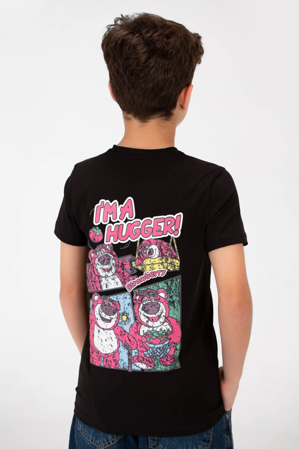 Boys Round T-shirt printed with High Quality Single Lycra Material - Image 6