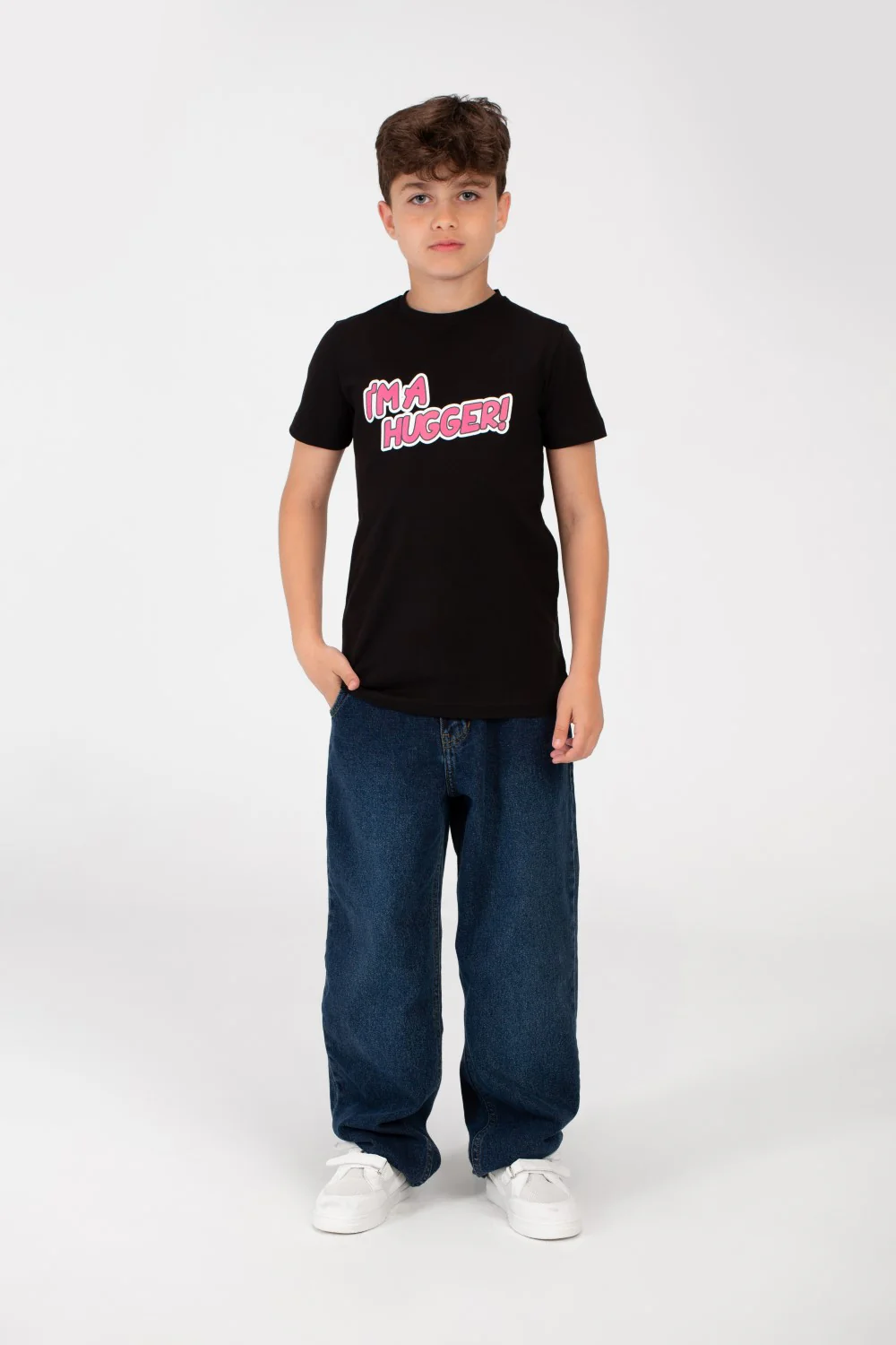 Boys Round T-shirt printed with High Quality Single Lycra Material - Image 8