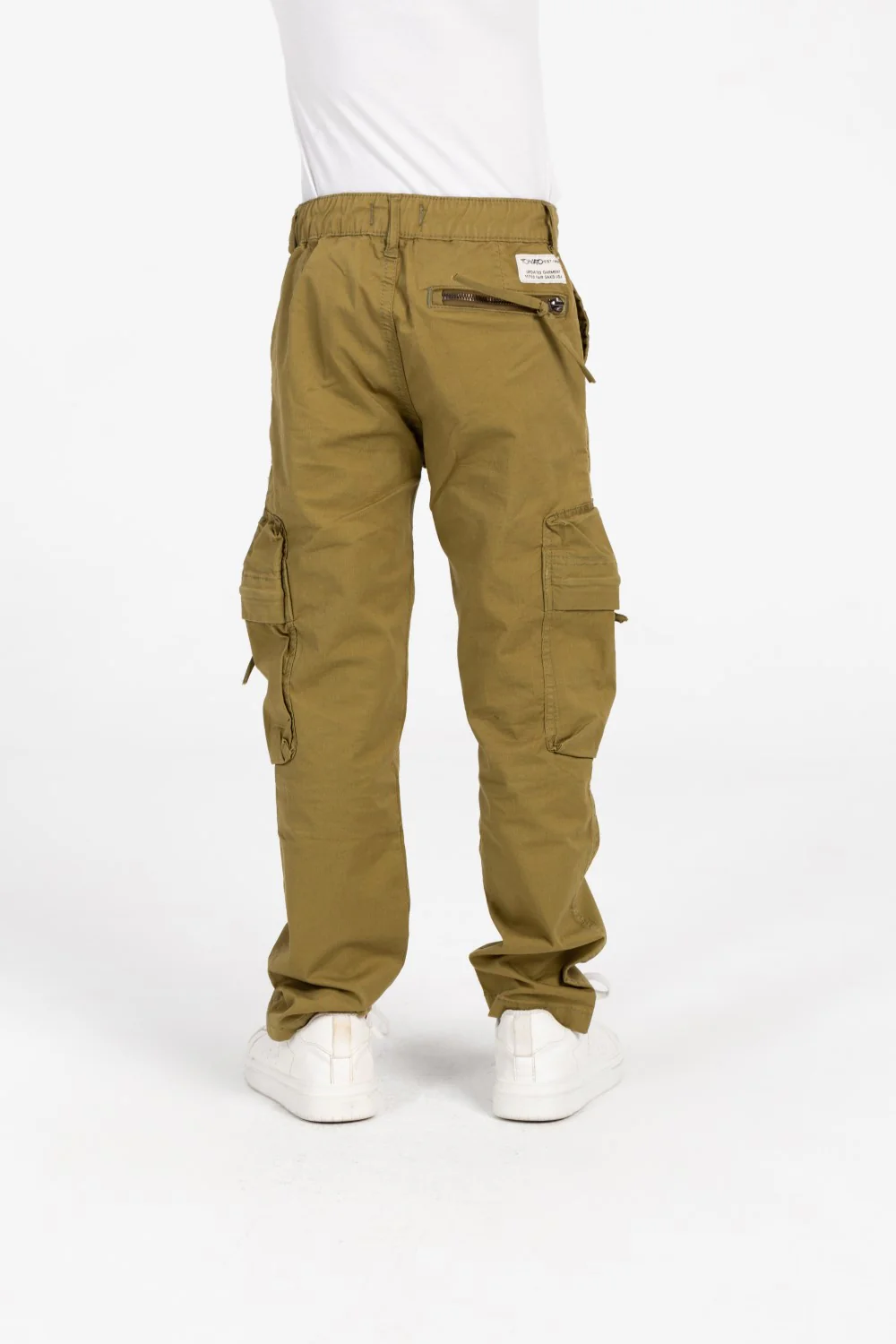 Boy's Sherwal Gabardine Cargo Pants With Pockets - Image 18