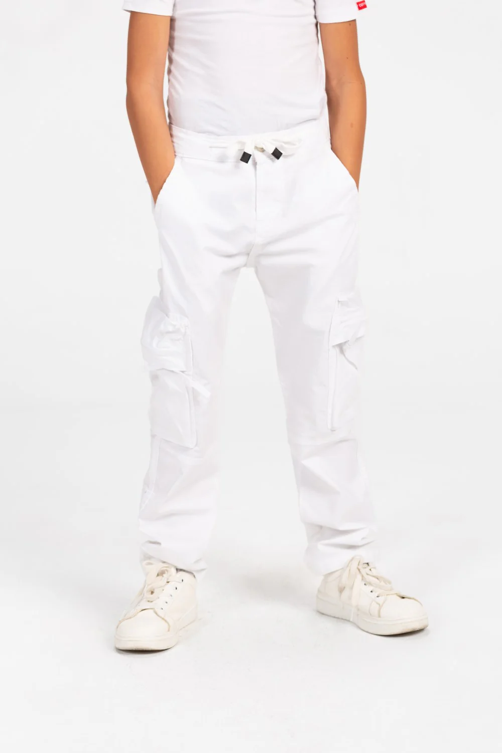 Boy's Sherwal Gabardine Cargo Pants With Pockets - Image 21