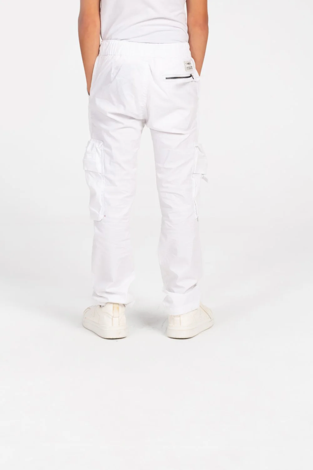 Boy's Sherwal Gabardine Cargo Pants With Pockets - Image 22