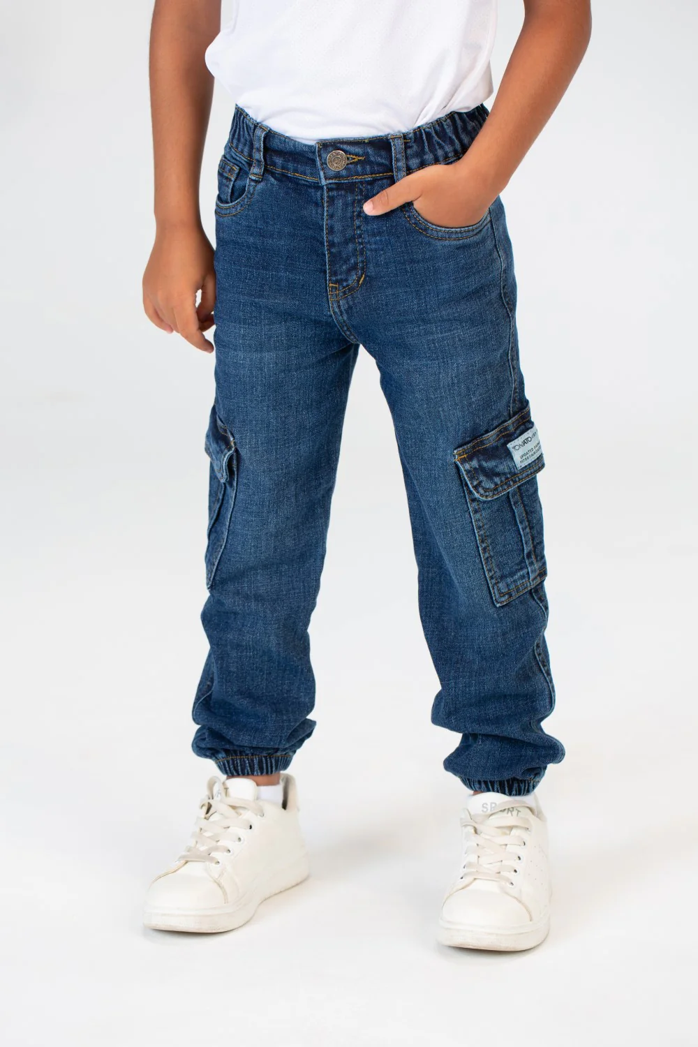 Boys Sherwal Jeans Pants With Side Pockets Modern And Unique - Image 4