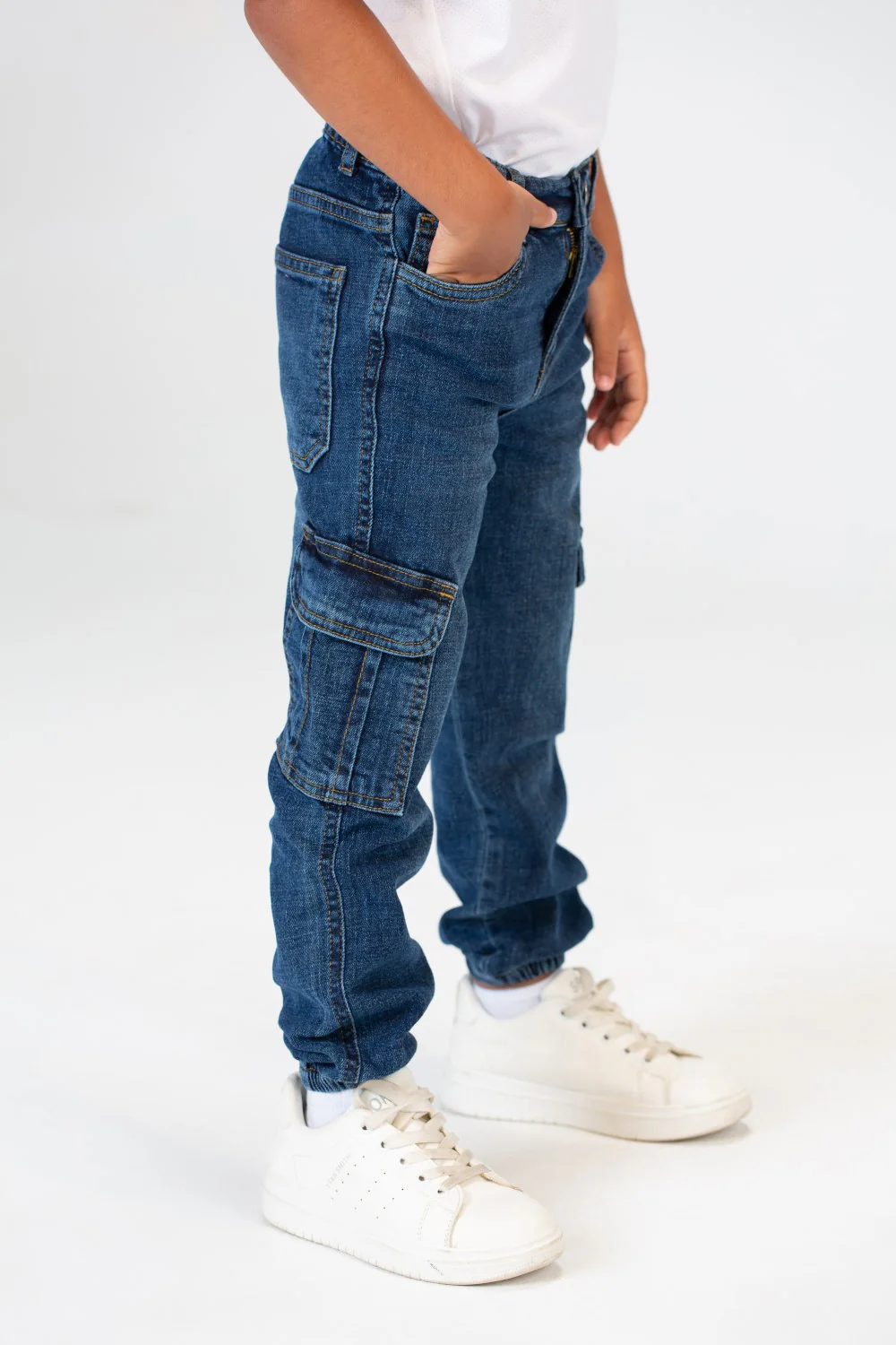 Boys Sherwal Jeans Pants With Side Pockets Modern And Unique - Image 6