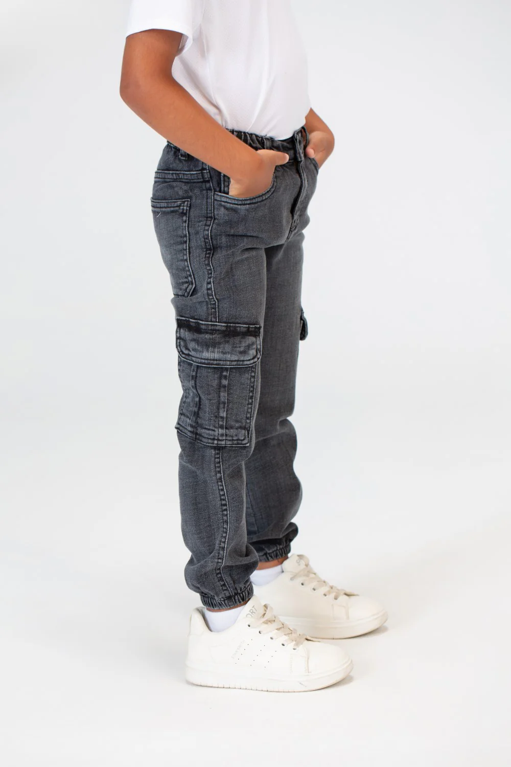 Boys Sherwal Jeans Pants With Side Pockets Modern And Unique - Image 9