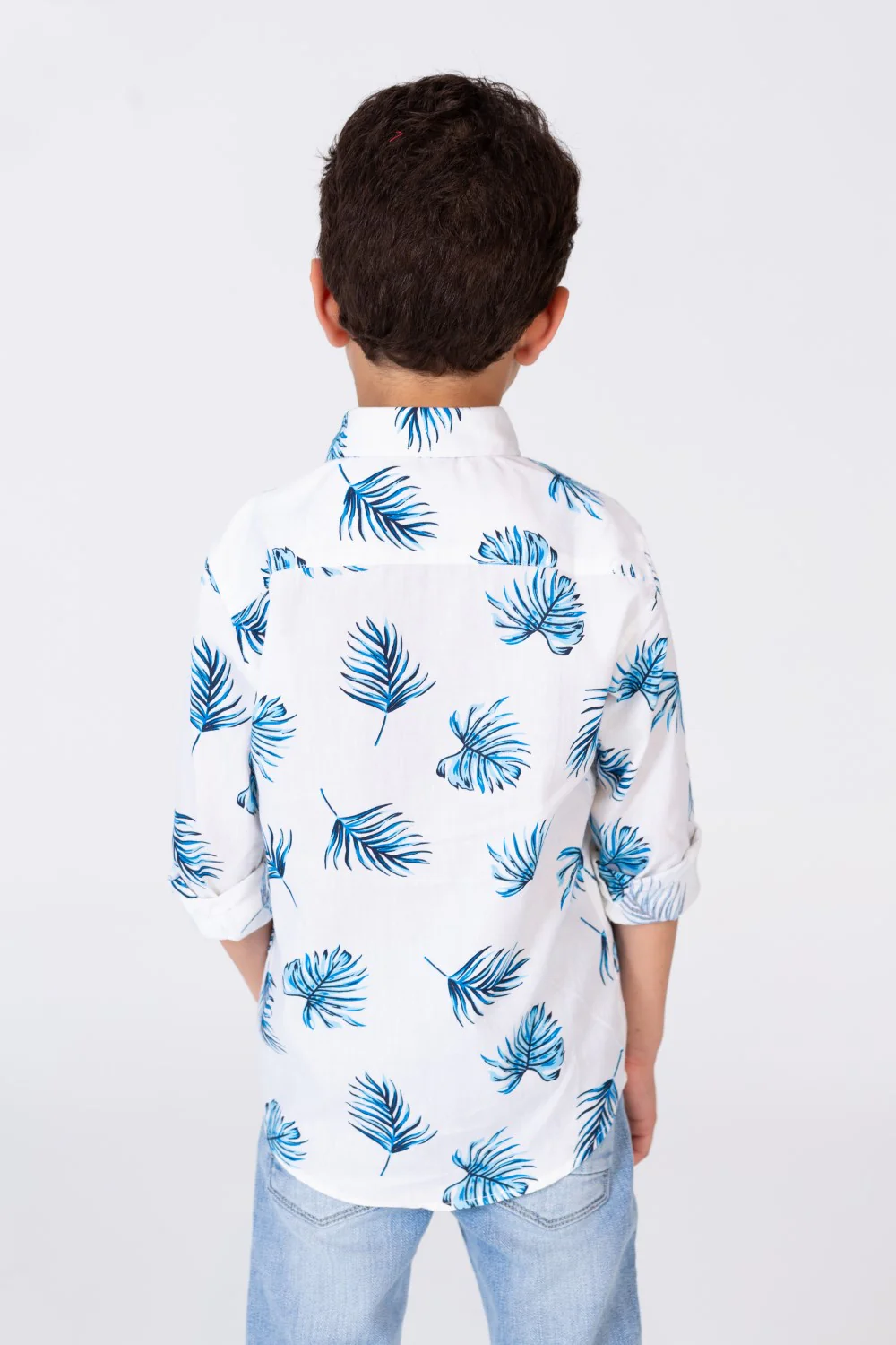 Boys Shirt In Trendy Summer Colors With A Material That Suits Every Day - Image 5