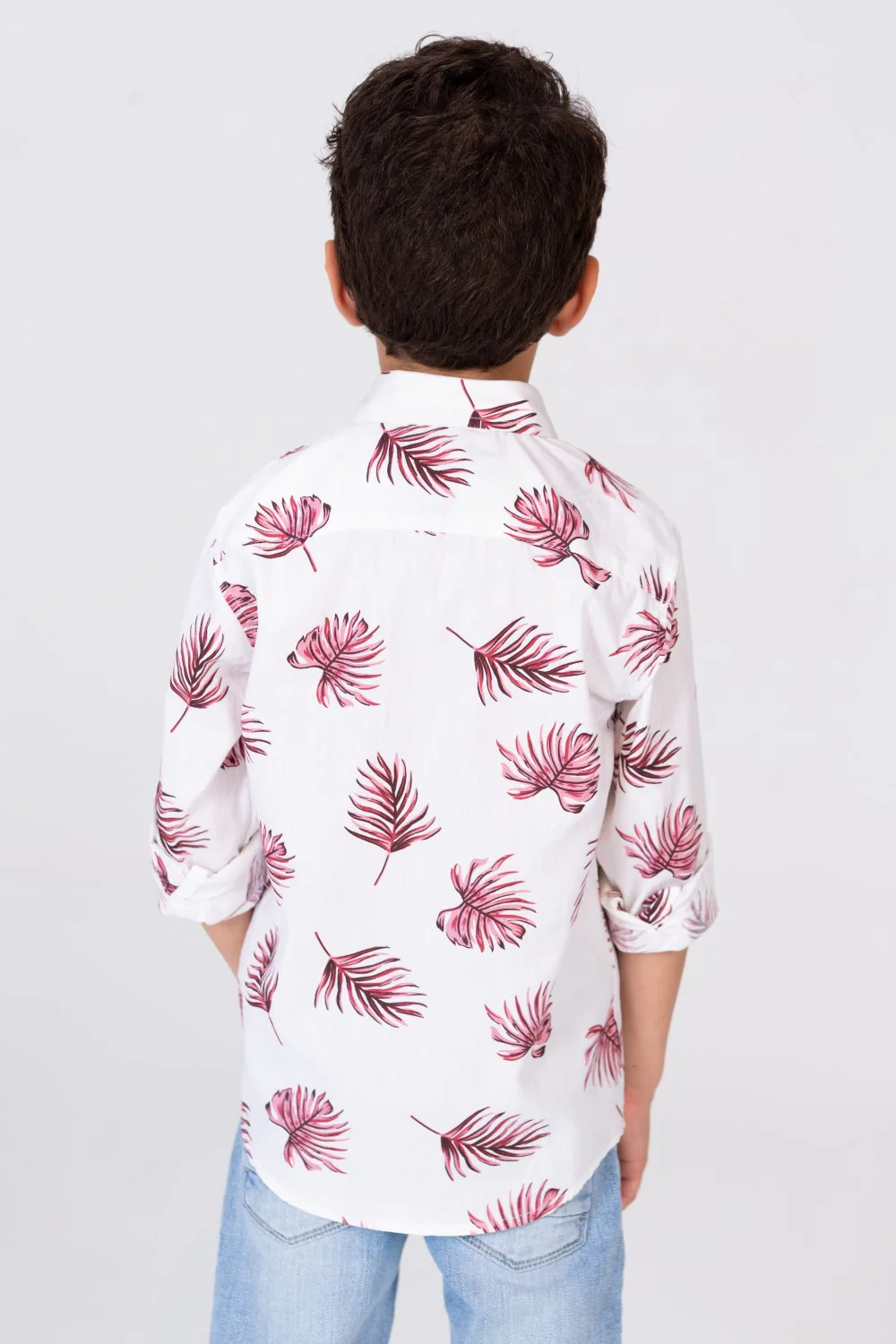 Boys Shirt In Trendy Summer Colors With A Material That Suits Every Day - Image 8
