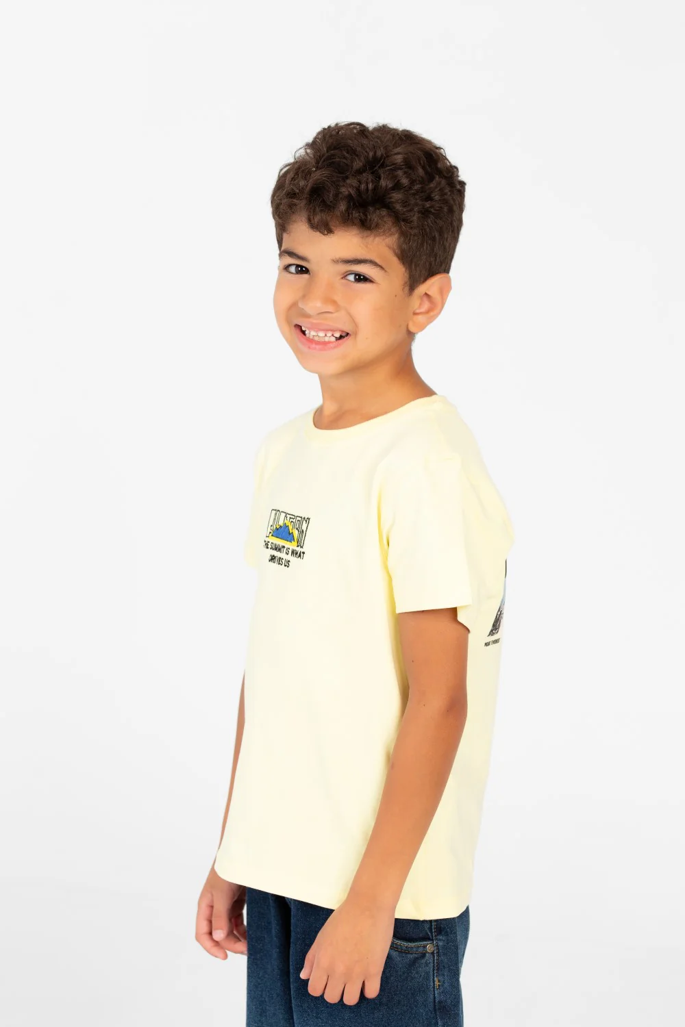 Boy's Short Sleeve Back Graphic Print T-Shirt - Image 11