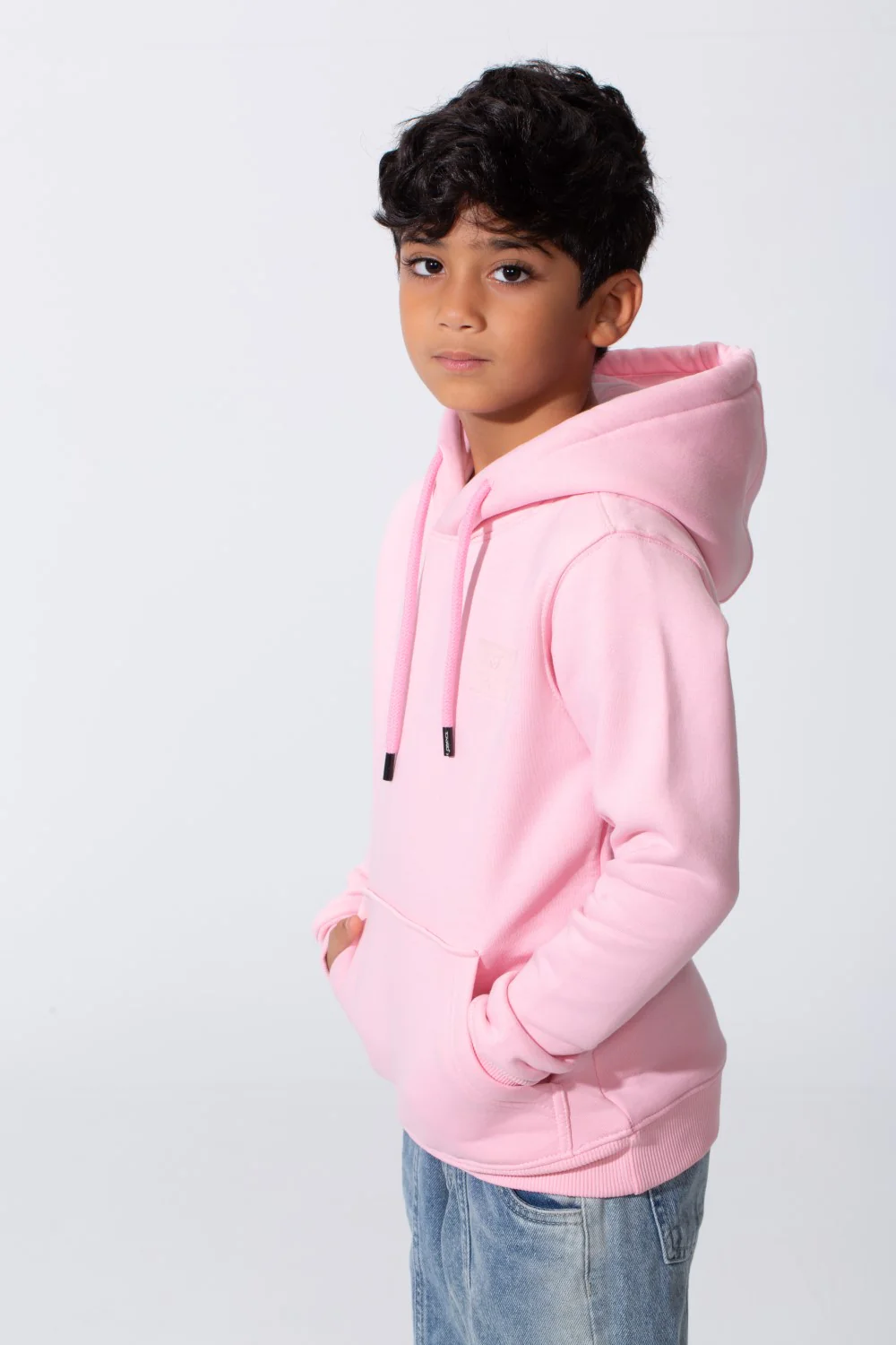 Boy's Slim Fit Hoodie Sweatshirt With A Front Kangaroo Pocket And Long Sleeves - Image 11