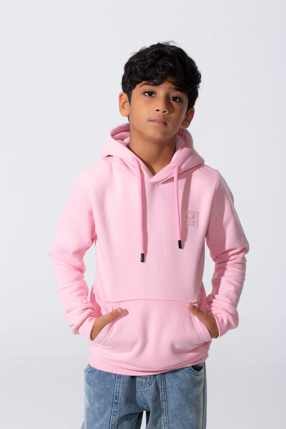 Boy's Slim Fit Hoodie Sweatshirt With A Front Kangaroo Pocket And Long Sleeves - Image 9