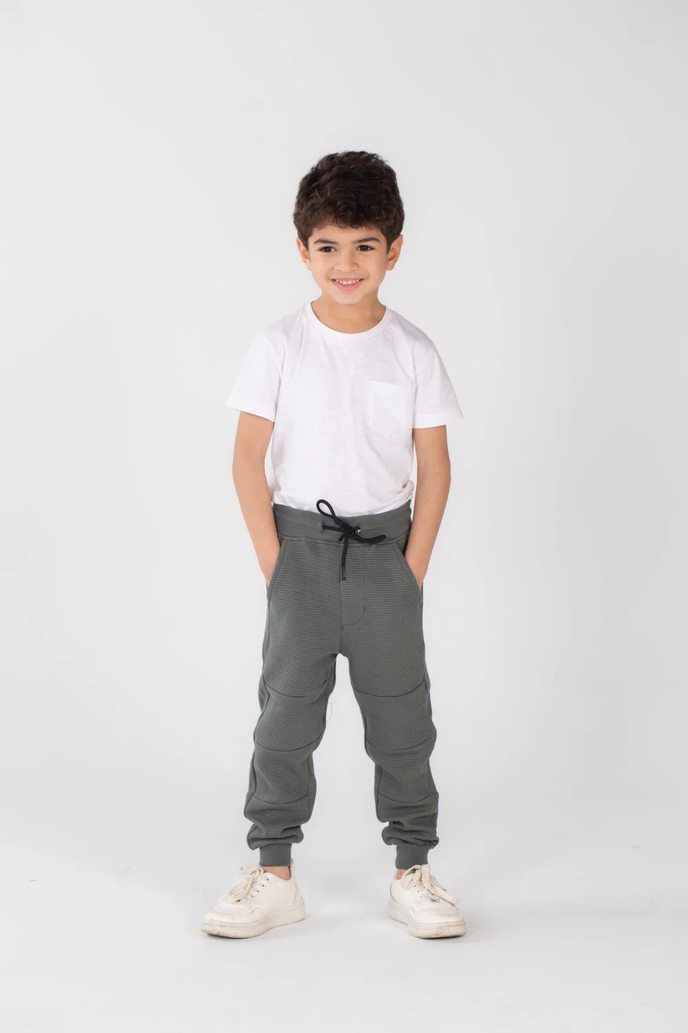 Boy's Slim Fit Sports Unique Cut Basic Baggy Sweatpants - Image 13