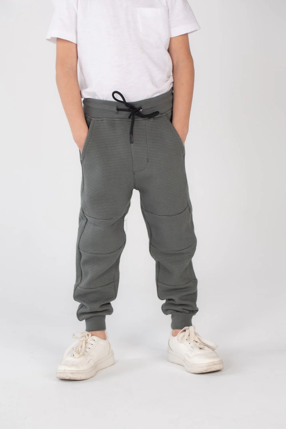 Boy's Slim Fit Sports Unique Cut Basic Baggy Sweatpants - Image 15