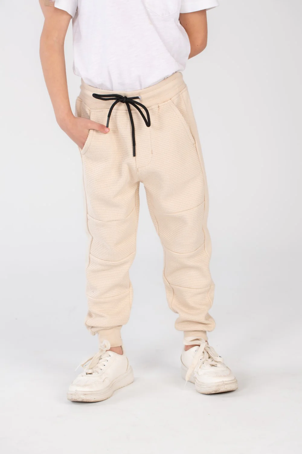 Boy's Slim Fit Sports Unique Cut Basic Baggy Sweatpants - Image 3