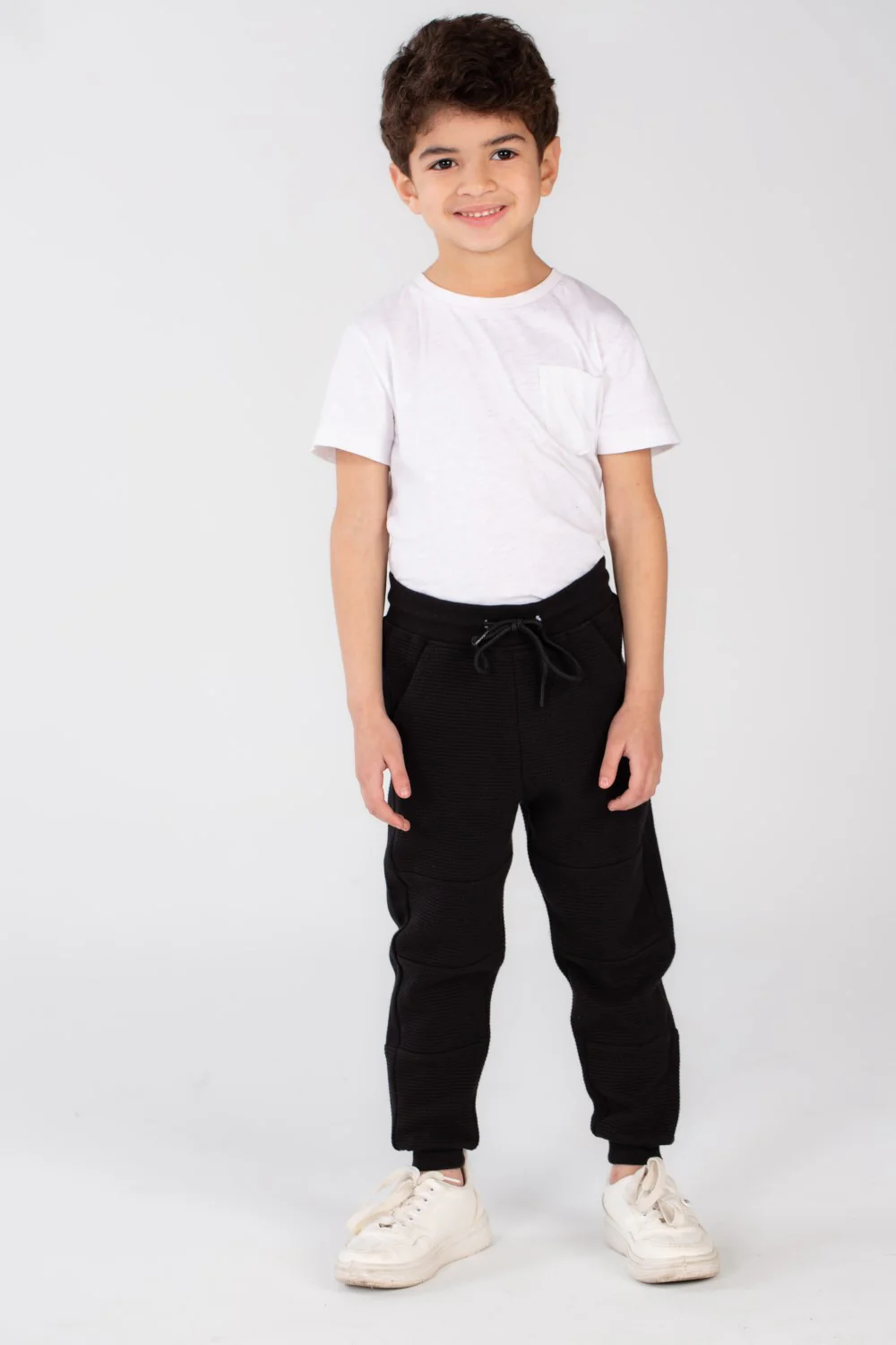 Boy's Slim Fit Sports Unique Cut Basic Baggy Sweatpants - Image 4