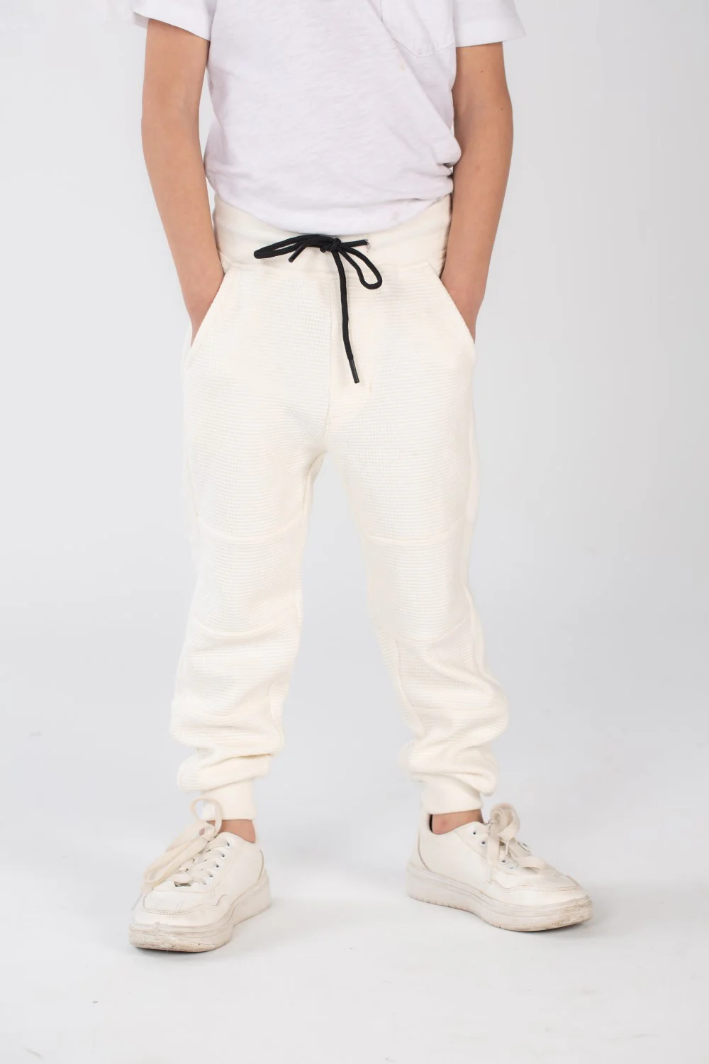 Boy's Slim Fit Sports Unique Cut Basic Baggy Sweatpants - Image 9