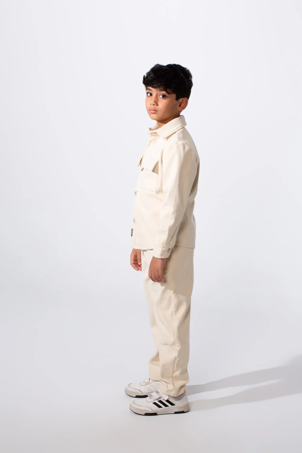 Boy's Slim Fit Two-Piece Practical Outfit Set With Flip Pockets - Image 12