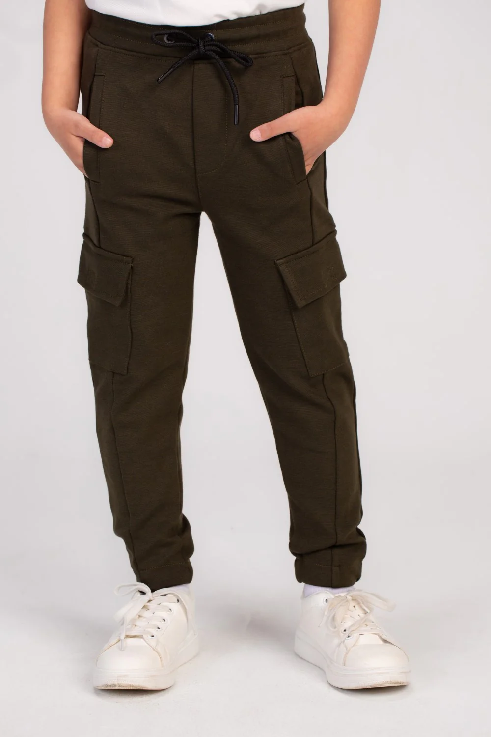 Boy's Slim Fit Unique Cut Basic Sports Baggy Sweatpants Versatile For Any Occasion - Image 12
