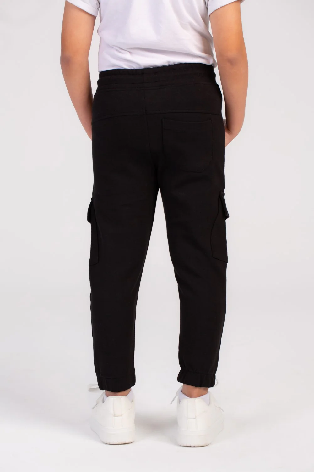 Boy's Slim Fit Unique Cut Basic Sports Baggy Sweatpants Versatile For Any Occasion - Image 6