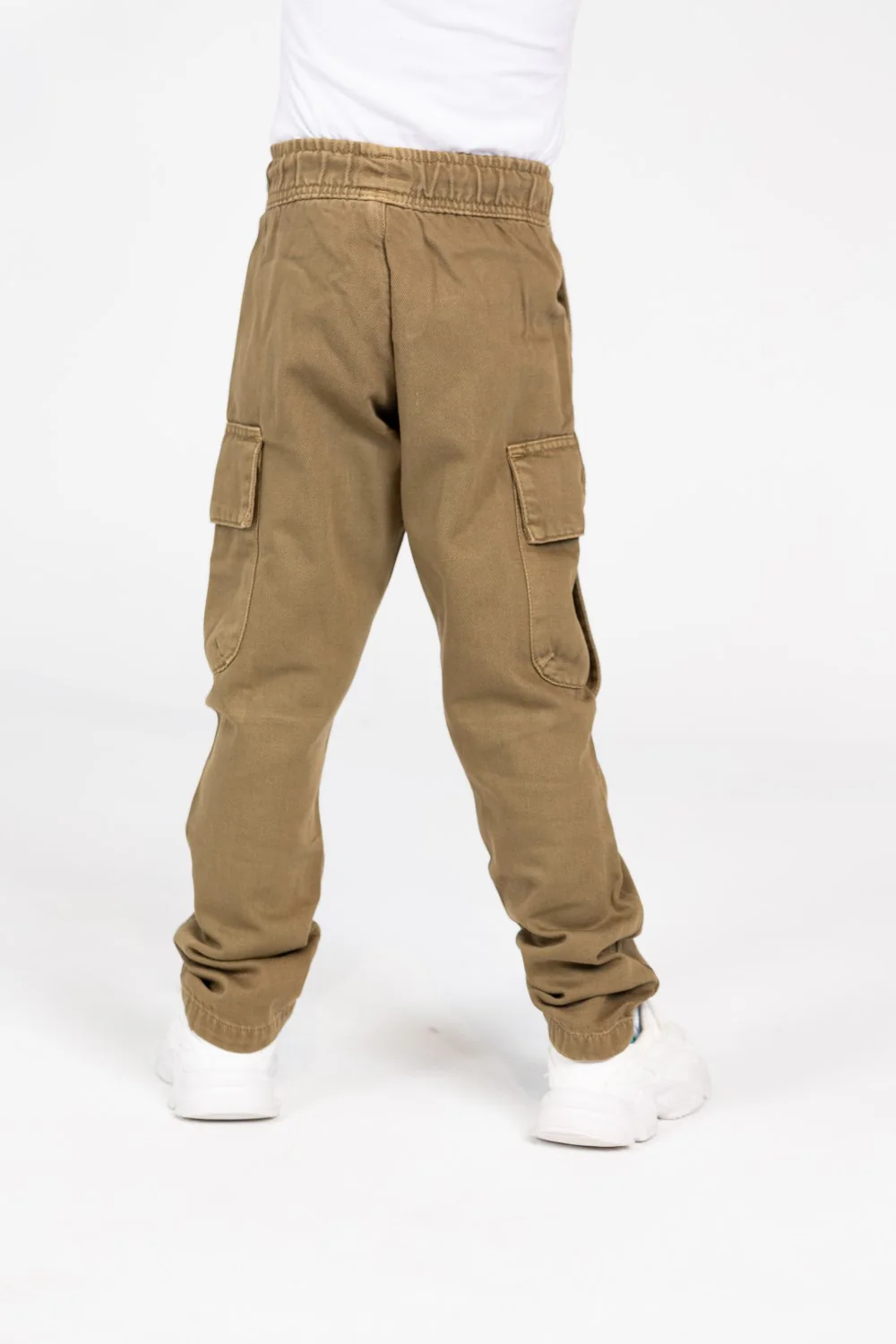 Boy's Slouchy Gabardine Pants With A Unique modern cut - Image 9
