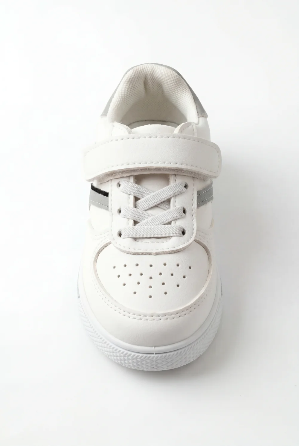 Boy's Sneakers Racing Stripes With Classic Perforated Toe For Extra Breathability Gripped Sole Shoes - Image 8