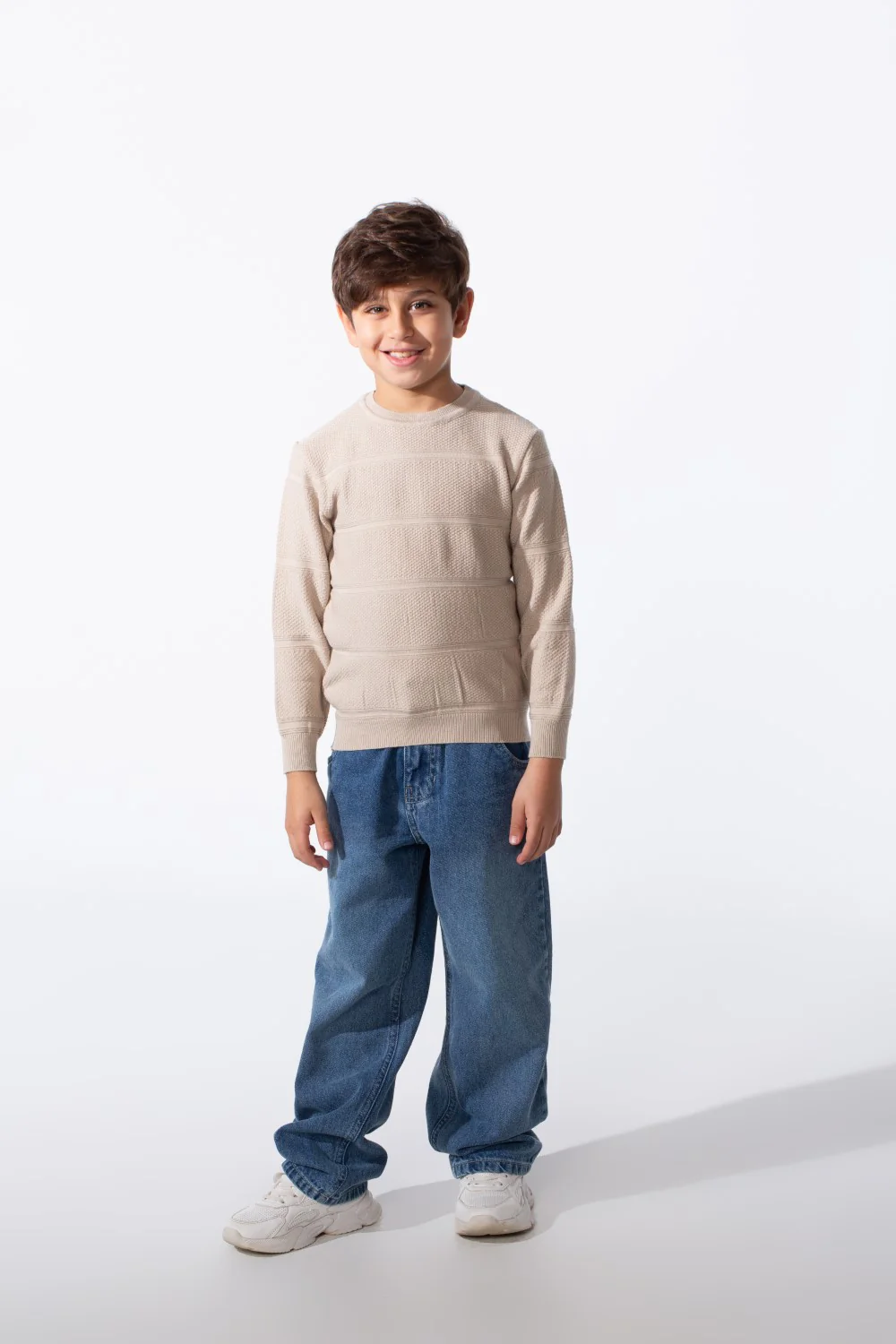 Boy's Soft Knit Everyday Slim Fit Sweater Pullover - Image 4