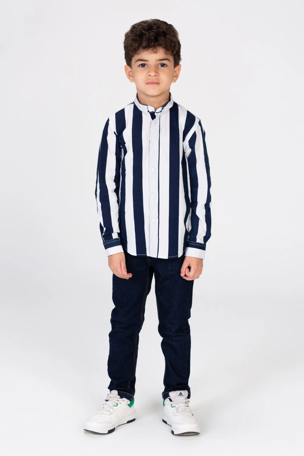 Boys' Striped Collared Shirt - Image 4