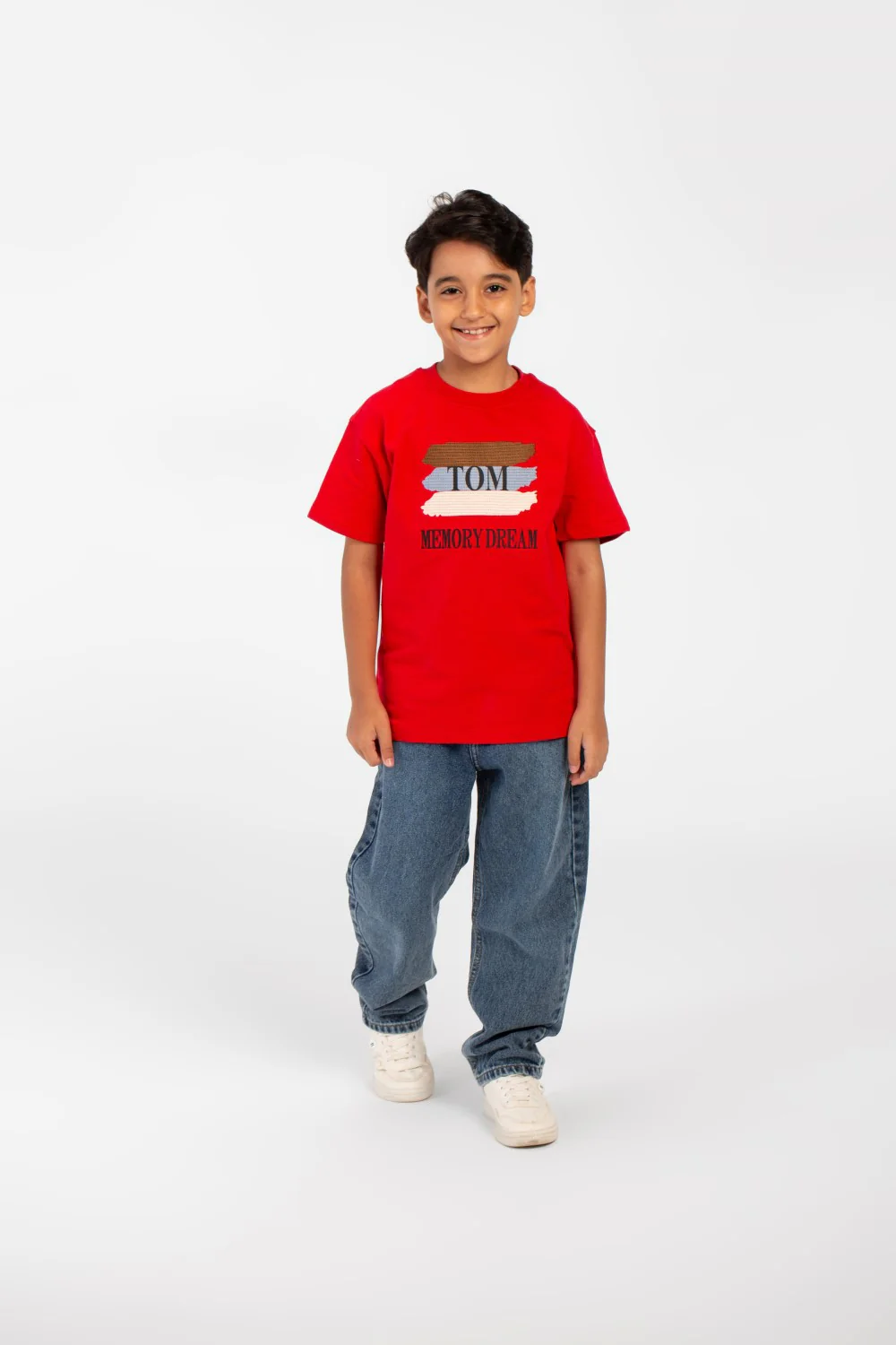Boy's Summer Milton Oversized Short Sleeve Text Print T-Shirt - Image 12