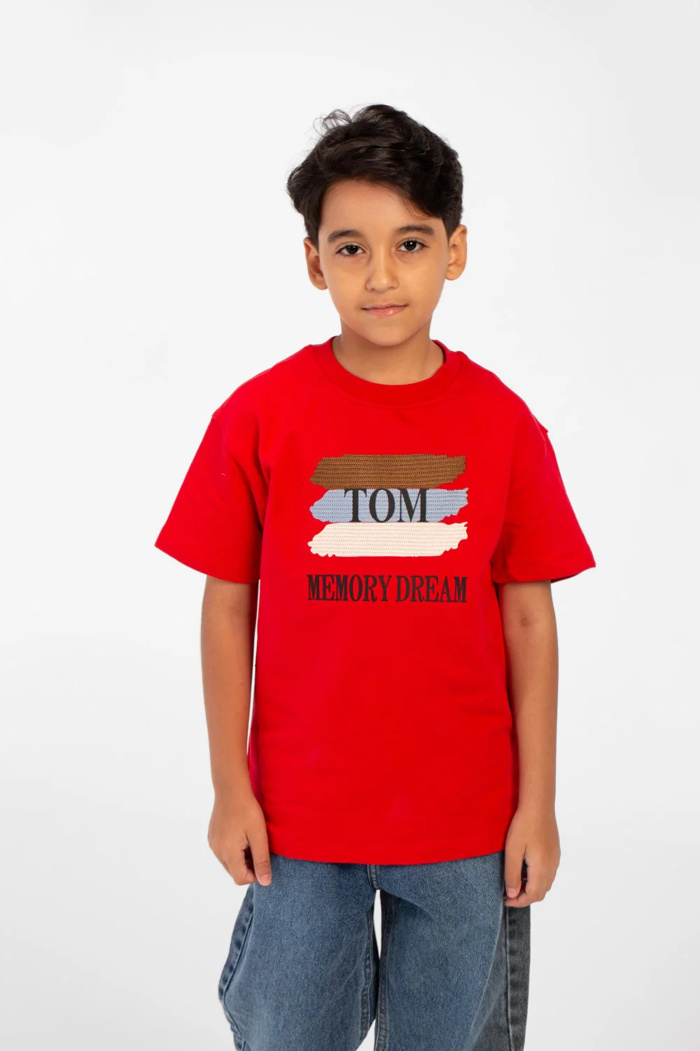 Boy's Summer Milton Oversized Short Sleeve Text Print T-Shirt - Image 9